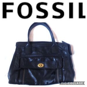 FOSSIL Stanton leather satchel